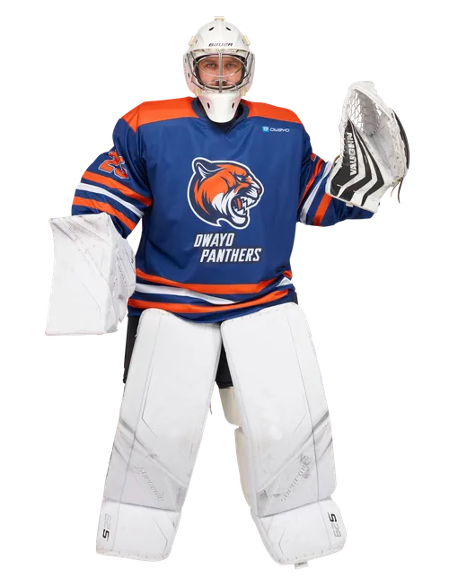 The model is 175 cm  and is wearing a size Goalie-XL